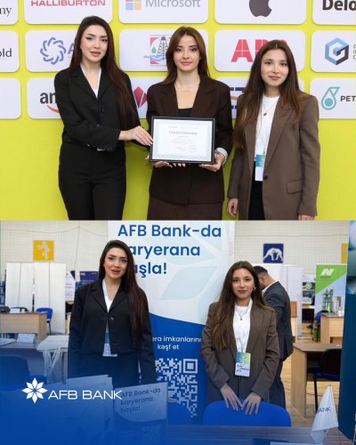AFB Bank BANM-də təşkil olunan Karyera Sərgisində