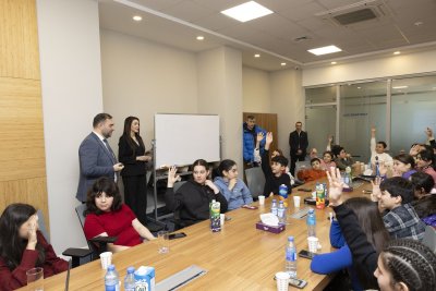 AFB Bank-da Məktəblilər üçün “Maliyyə Savadlılığı” Tədbiri keçirildi