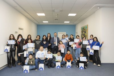 AFB Bank-da Məktəblilər üçün “Maliyyə Savadlılığı” Tədbiri keçirildi