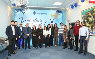 AFB Bank-ın Baş Ofisində Yeni İl Tədbiri