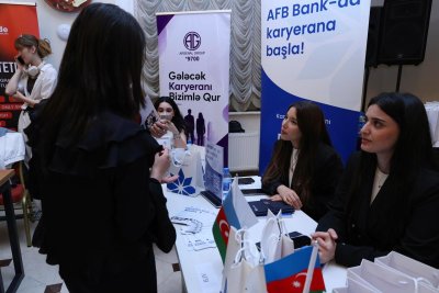 AFB Bank Xəzər Universiteti tərəfindən təşkil olunan Karyera Sərgisində